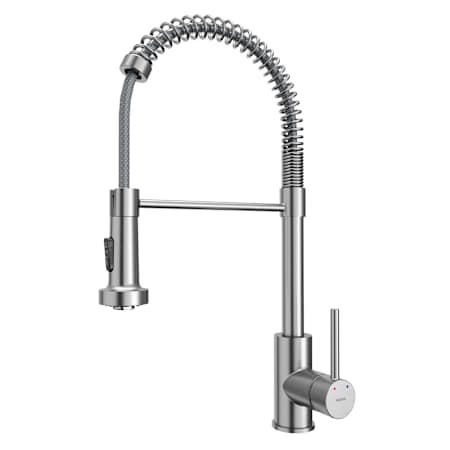 Karran USA Loxton Touchless 1.8 GPM Single Hole Kitchen Faucet Stainless Steel