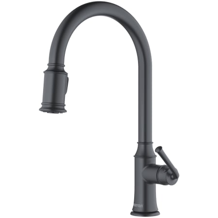 Karran USA Auburn 1.8 GPM Single Hole Kitchen Faucet Gunmetal Grey
