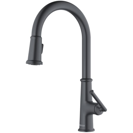 Karran USA Elwood 1.8 GPM Single Hole Pull Down Kitchen Faucet Gunmetal Grey