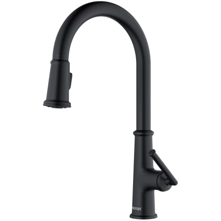 Karran USA Elwood 1.8 GPM Single Hole Pull Down Kitchen Faucet Matte Black