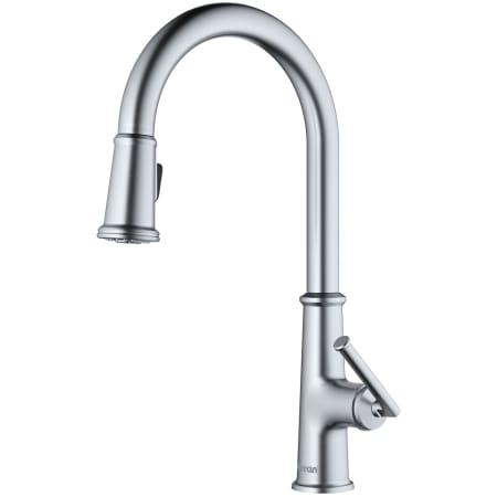Karran USA Elwood 1.8 GPM Single Hole Pull Down Kitchen Faucet Stainless Steel