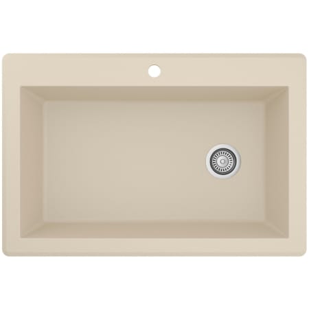 Karran USA Quartz QT 33" Drop In Single Basin Quartz Composite Kitchen Sink Bisque