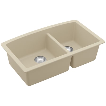 Karran USA Quartz QU 32" Undermount Double Basin Quartz Composite Kitchen Sink Bisque