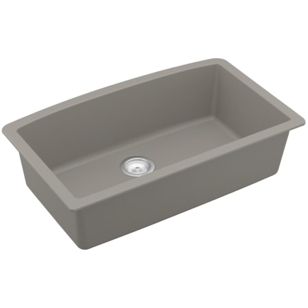 Karran USA Quartz QU 32" Undermount Single Basin Quartz Composite Kitchen Sink Concrete