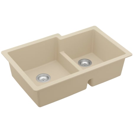 Karran USA Quartz QU 32" Undermount Double Basin Quartz Composite Kitchen Sink Bisque