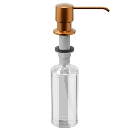 Karran USA Deck Mounted Soap Dispenser with 12 oz Capacity Brushed Copper
