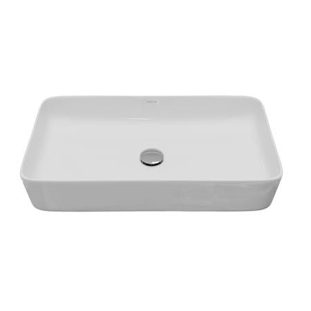 Karran USA Valera 24-1/4" Rectangular Vitreous China Vessel Bathroom Sink White