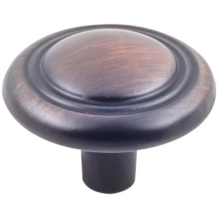 KasaWare Traditional Pack of (4) - 1-1/4" Stepped Ring Mushroom Cabinet / Drawer / Furniture Knobs Brushed Oil Rubbed Bronze