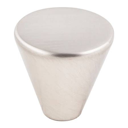 KasaWare Cone Pack of (4) 1" Conical Modern Button Mini Cabinet / Drawer / Furniture Knobs Satin Nickel