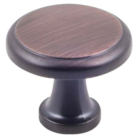 KasaWare Step Ring Pack of (4) - 1-3/16" Round Mushroom Cabinet / Drawer / Furniture Knobs Brushed Oil Rubbed Bronze