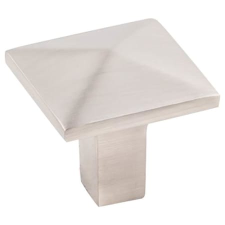 KasaWare Contemporary Pack of (10) - 1-1/8 Inch Pyramid Square Cabinet / Drawer Knobs - FINAL SALE Satin Nickel