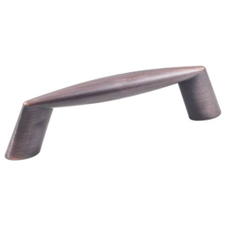 KasaWare Dramatic Modern Pack of (8) - 3 Inch Center to Center Angled Cabinet Handles / Drawer Pulls Brushed Oil Rubbed Bronze