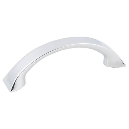 KasaWare Sleek Pack of (8) - 3 Inch Center to Center Arch Bow Cabinet Handles / Drawer Pulls Polished Chrome