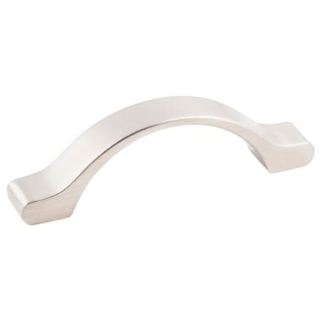 KasaWare Elegant Classic Pack of (8) - 3 Inch Center to Center Arch Bow Cabinet Handles / Drawer Pulls Satin Nickel