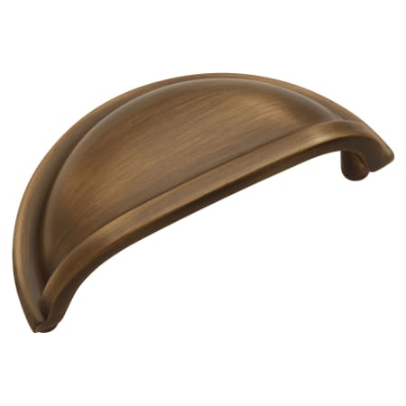 Keeler Power and Beauty 3 Inch Center to Center Cup Cabinet Pull Satin Dover