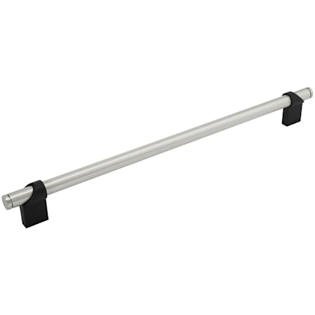 Keeler Sydney 18" Center to Center Solid Brass Split Finish Custom Exclusive Appliance Handle / Pull Matte Oil Rubbed Bronze / Satin Nickel