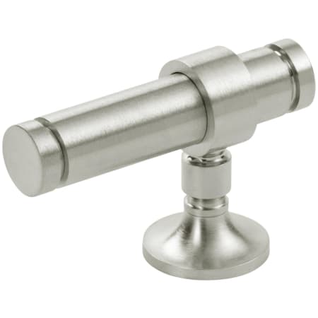 Keeler Cordelia 2-1/4" Offset T Bar Solid Brass Modern Industrial Custom Exclusive Luxury Cabinet / Drawer Bar Knob Satin Nickel