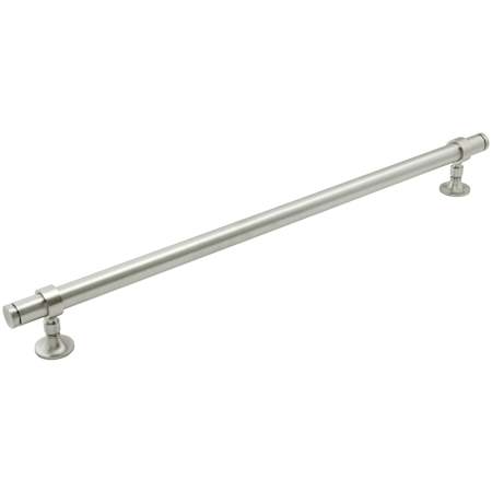 Keeler Cordelia 18" Center to Center Luxury Solid Brass Modern Industrial Custom Exclusive Appliance Bar Handle / Pull Satin Nickel