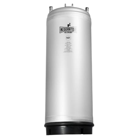 Kegerator.com 5 Gallon Ball Lock Keg NSF Metal Strap Stainless Steel