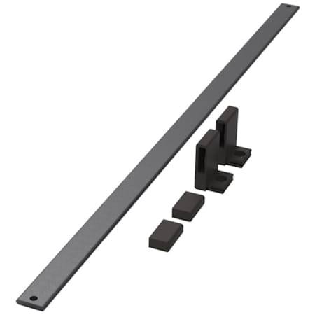 Kessebohmer CONERO 22-7/8" Aluminum Shoe Fence Powder Black