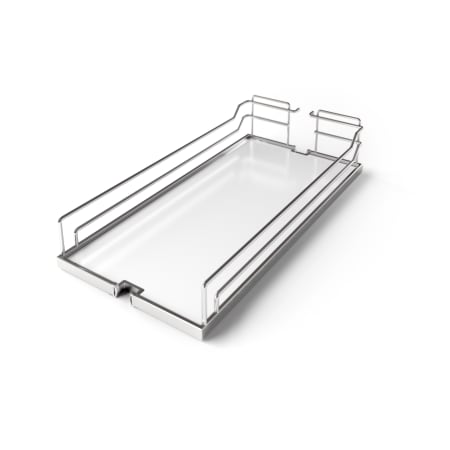 Kessebohmer 14 Inch Wide Dispensa Tray Chrome / White