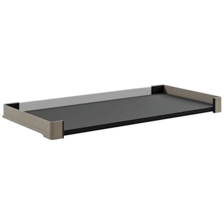 Kessebohmer CONERO 14 Inch Full Extension Concealed Drawer System with 40 Pound Weight Capacity - Single Champagne