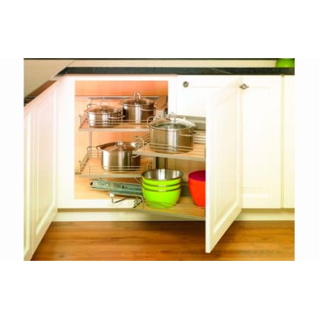 Kessebohmer Magic Corner Left Swing Frame for Blind Corner Organizers - Frame Only Champagne