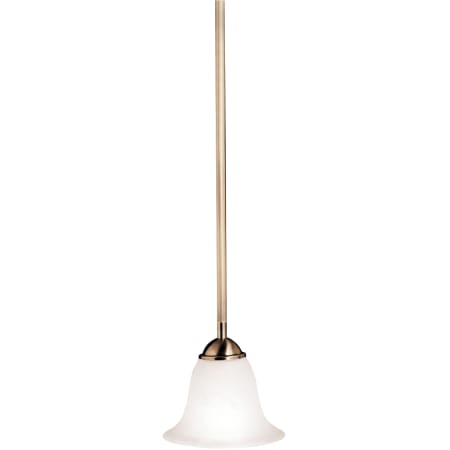 Kichler Dover Single Light 7" Wide Mini Pendant Antique Brass
