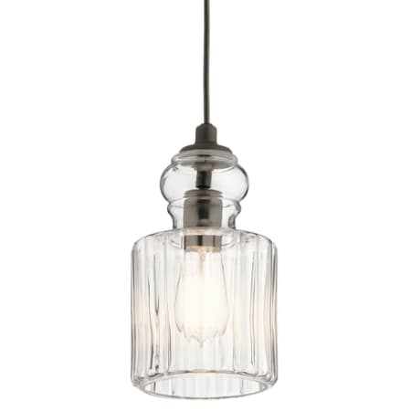 Kichler Riviera Single Light 5-3/4" Wide Mini Pendant Olde Bronze
