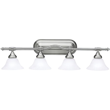 Pictured in Brushed Nickel