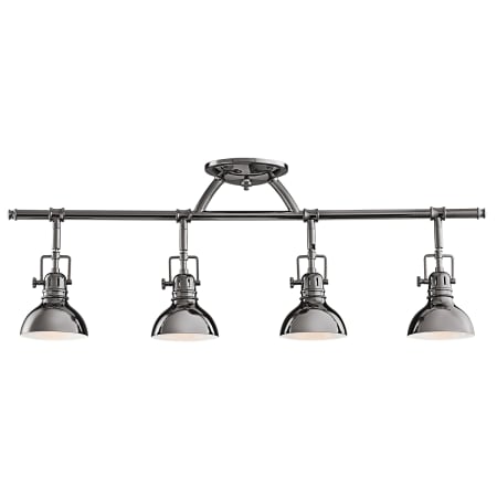 Kichler 4 Light 31" Wide Track Lighting Fixture Midnight Chrome
