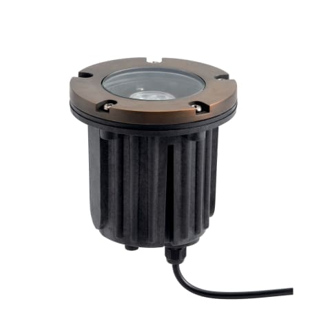 Kichler Single 5" Wide 12V In-Ground Well Light Centennial Brass