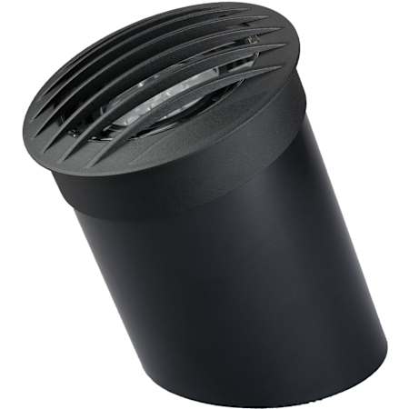 Kichler Single 7" Wide 12V In-Ground Well Light Black Brass