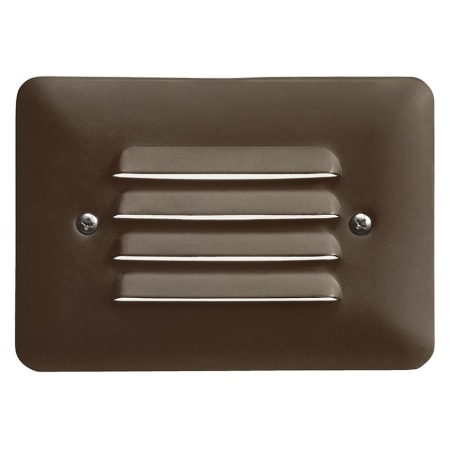 Kichler 5" LED Mini Louvered Step Light - 3000K Bronzed Brass