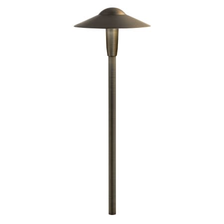 Kichler 23" Tall LED Center Mount Path Light Centennial Brass