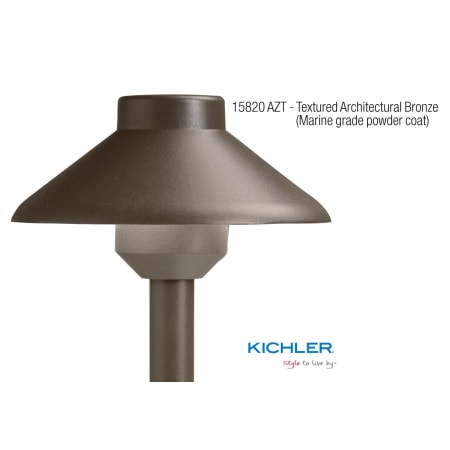 Kichler 15820AZT Textured Architectural Bronze