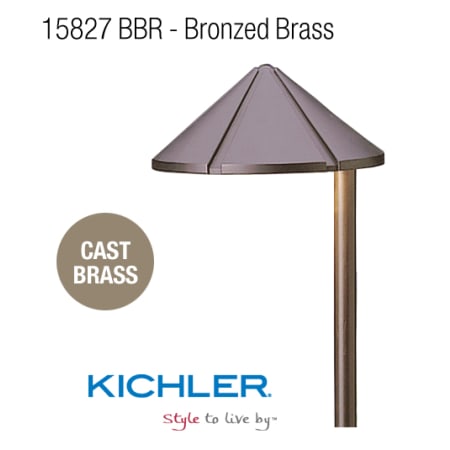 Kichler 15827BBR Detail Image