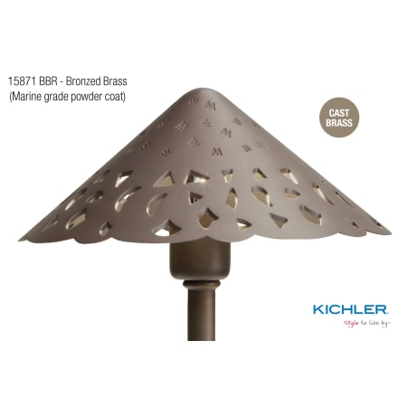 Kichler 15871BBR Detail Image