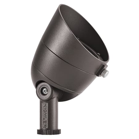 Kichler Single Light 3-1/4" Wide Integrated LED Outdoor Single Head Flood Light Textured Architectural Bronze