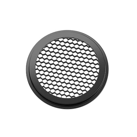 Kichler Varia Medium Adjustable Integrated Hex Louver Black Material (Not Painted)