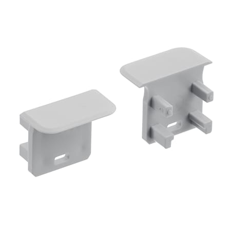 Kichler TE Standard Series Deep Well Recessed Channel End Caps, Pack of 10 Silver