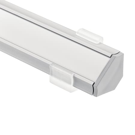Kichler TE Standard Series 4-foot Kit 45 Degree Surface-Mount Channel Silver