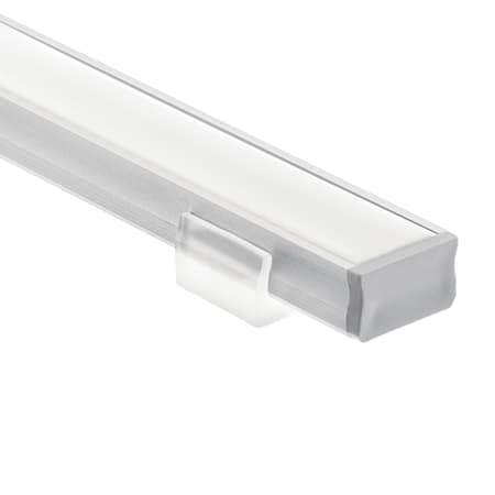 Kichler TE Standard Series 2-foot Kit Standard Depth Surface-Mount Channel Silver