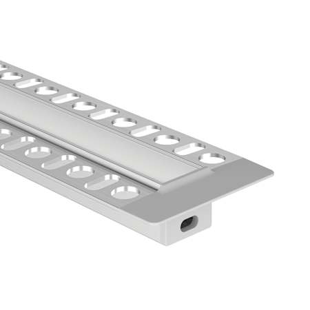 Kichler TE Series Mud-in 96" Extrusion Kit Silver