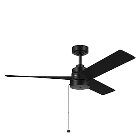 Kichler Spyn Lite 52" 3 Blade Indoor Ceiling Fan Black