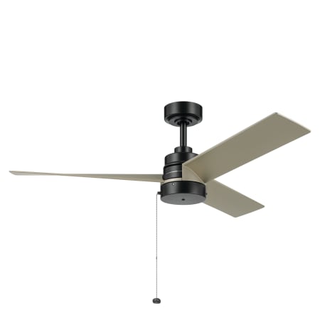 Kichler Spyn Lite 52" 3 Blade Indoor Ceiling Fan Satin Black