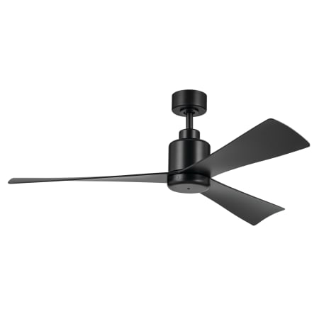 Kichler True 52" 3 Blade Indoor / Outdoor Ceiling Fan Satin Black