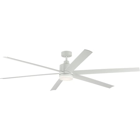Kichler Loa 80" 6 Blade Indoor / Outdoor Ceiling Fan Matte White