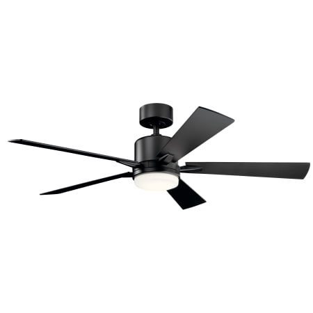 Kichler Lucian 52" 5 Blade LED Indoor Ceiling Fan with Wall Control Satin Black