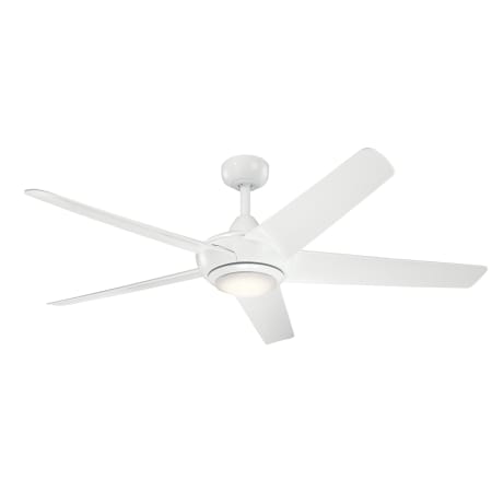 Kichler Kapono 52" 5 Blade LED Indoor Ceiling Fan with Remote Control White
